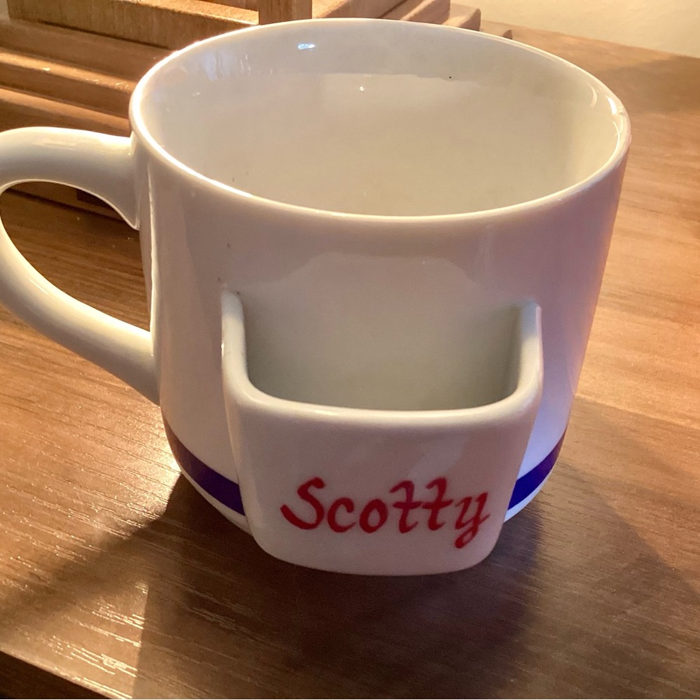 Mug with Teabag holder Pocket
